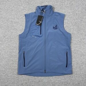 Zero Restriction Vest Mens Medium Blue Z700 Full Zip Golf PGA Valhalla NEW